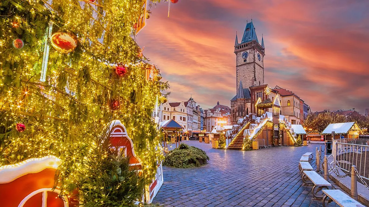 Praga a Natale, una delle città più belle dell'Europa Centrale