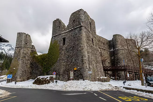 Il Castello Malaspina Doria di Santo Stefano d'Aveto.
