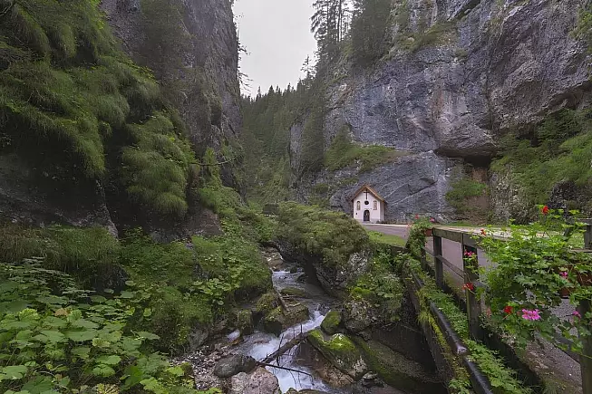 Serrai di Sottoguda, tra Rocca Pietore e Malga Ciapela