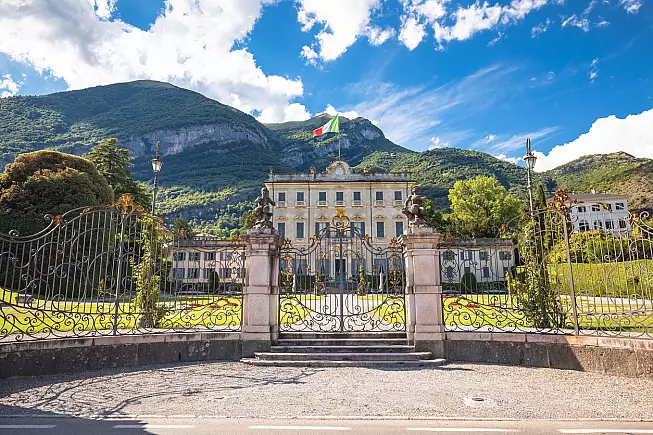 Villa Sola Cabiati, uno dei gioielli di Tremezzo. 