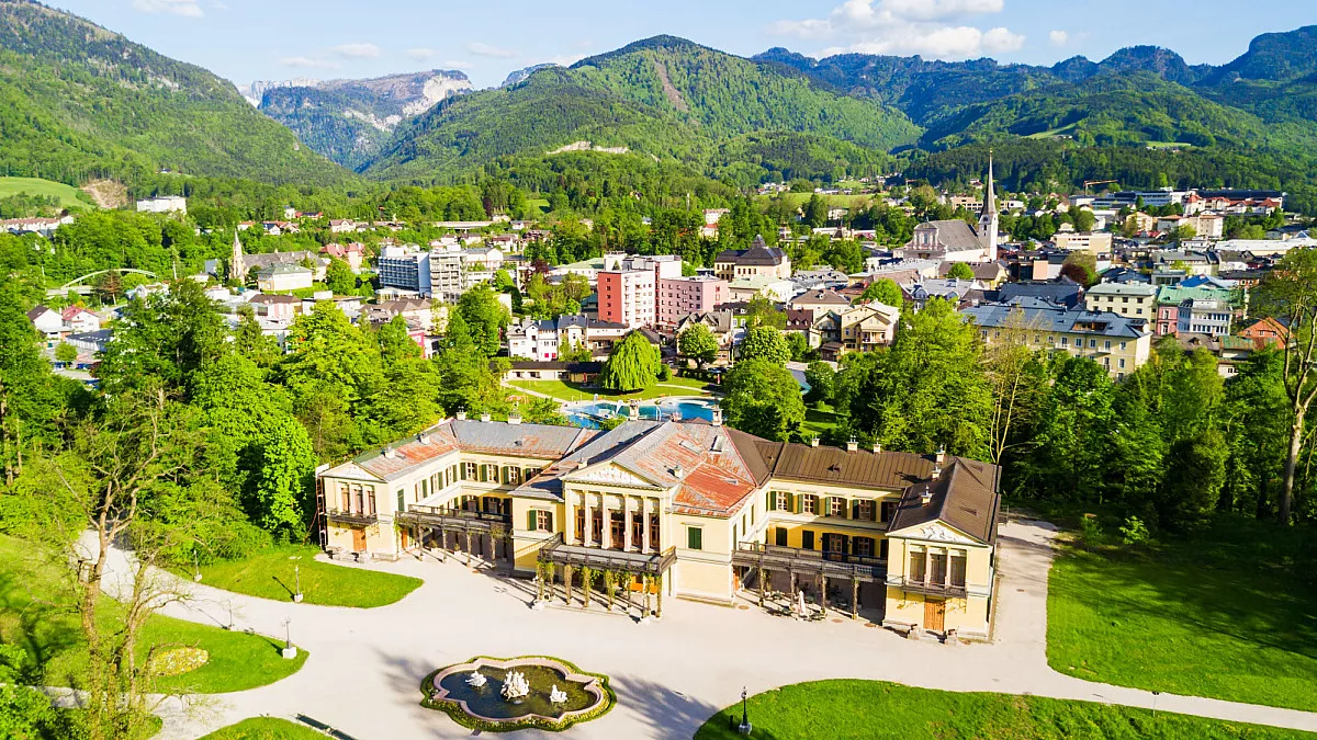 Bad Ischl, Austria, panorama. Shutterstock_1819388930