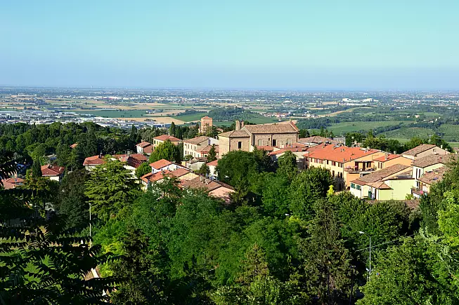 Bertinoro, nel cuore della Romagna. 