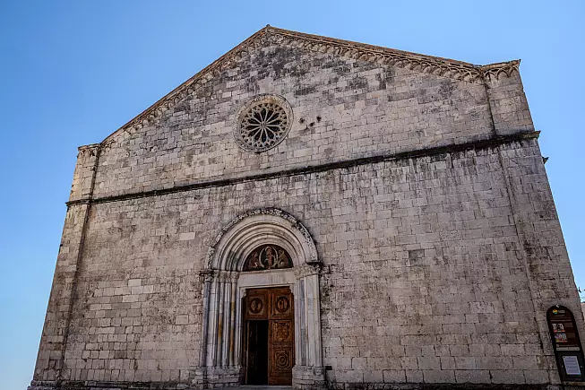 La Chiesa di San Giovanni Battista, a Celano. 