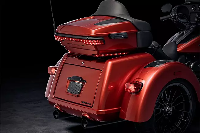 Harley Davidson Tri Glide Ultra 2025 bagagliaio