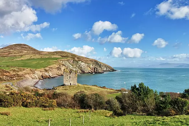 Minard Castle, Kilmurry. Penisola di Dingle, Irlanda