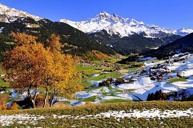Savognino, Svizzera. Il villaggio dipinto da Giovanni Segantini