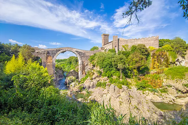 Il Ponte del Diavolo di Vulci. 
