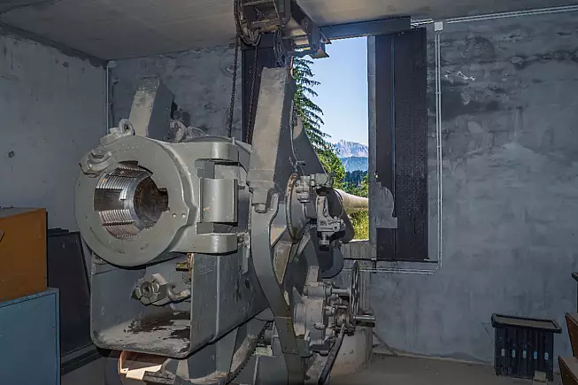 Bunkermuseum Wurzenpass, artiglieria
