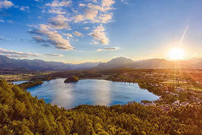Faaker See, Carinzia, Austria. 
