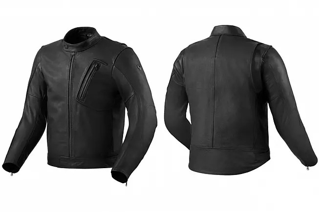 Giacca moto uomo in pelle di bufalo Huxley, di REV'IT!