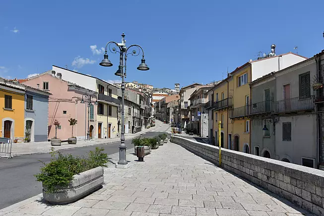 Una passeggiata nel centro di Trivento.