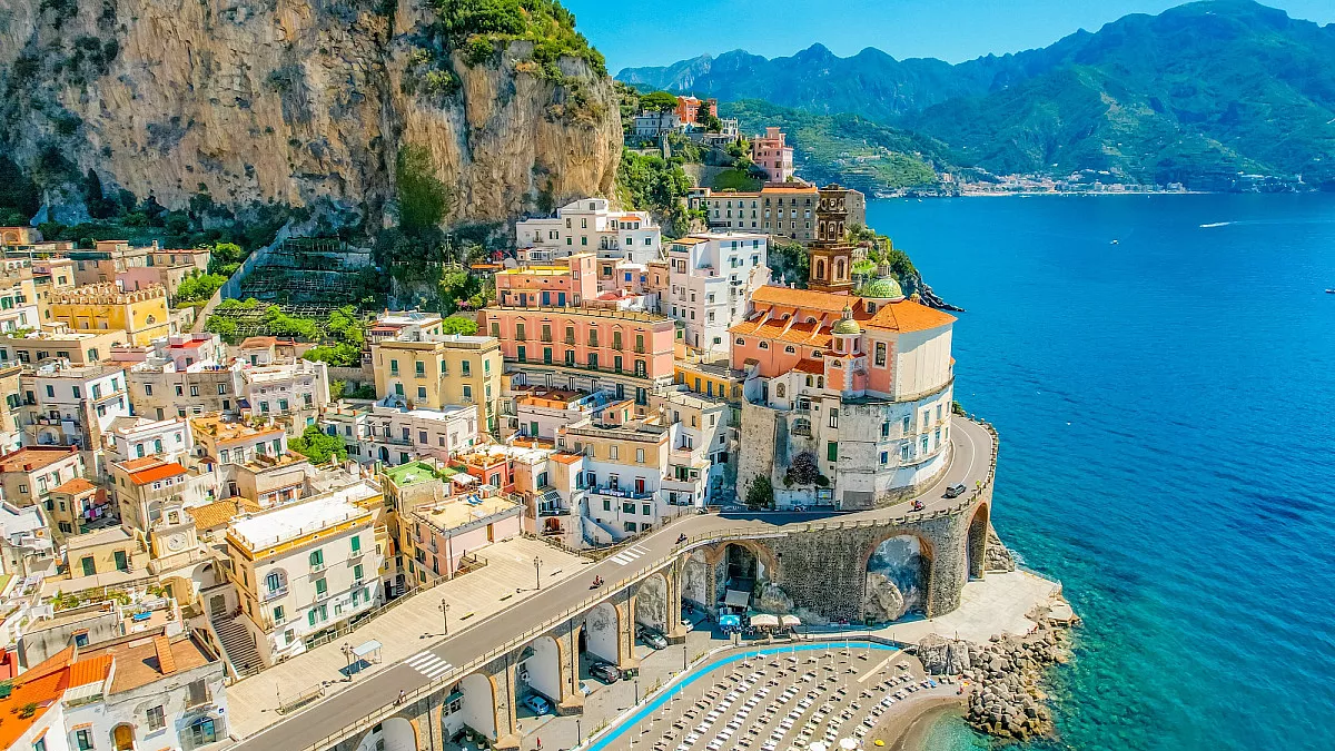 Atrani, Costiera Amalfitana. Shutterstock_2502084929