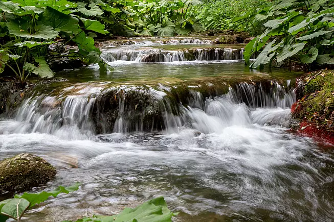Cascata Schioppo. Carpinone, Molise. Shutterstock_2217955697
