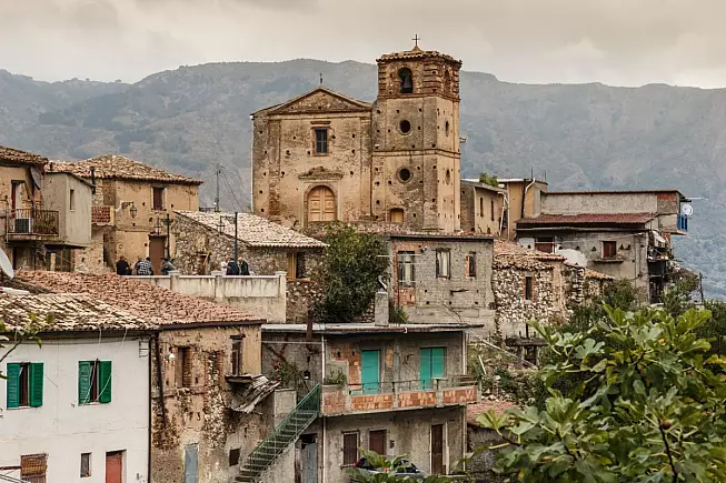 Chiesa di San Giovanni Battista (S. Giovannello). Gallicianò. iStock-1487702225
