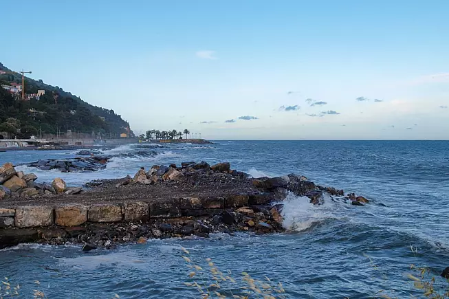 Colle di Nava, costa ligure