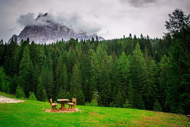 Passo Staulanza, parco. Shutterstock_533327284