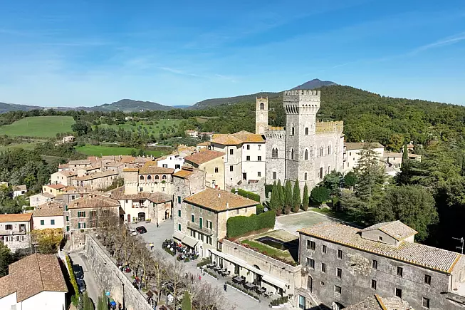 San Casciano dei Bagni. Shutterstock_2578659033