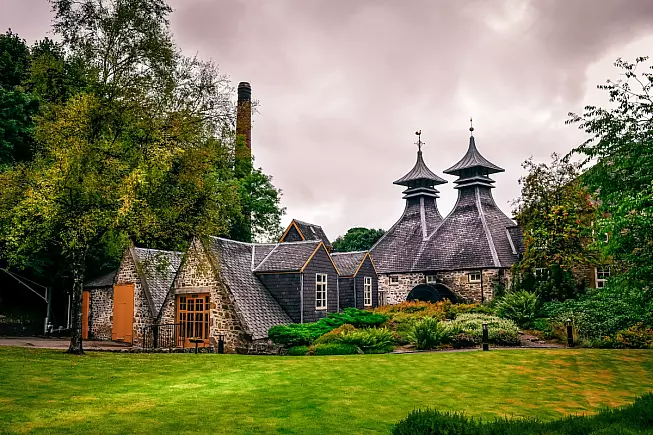Strathisla distillery, Keith. Shutterstock_1841885377