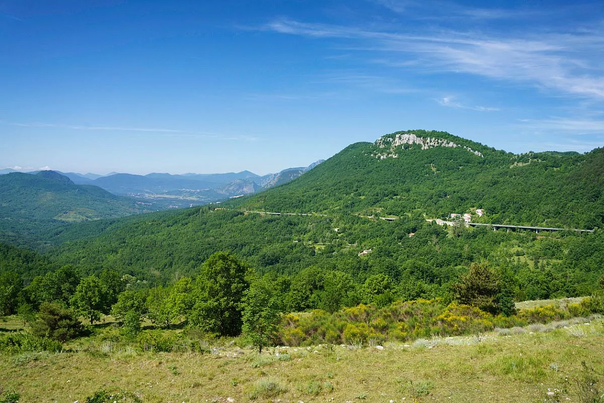 Valico del Macerone, in Val di Sangro