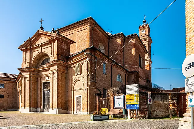 Il centro di Agliè. 