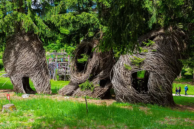 Arte Sella, Borgo Valsugana. Shutterstock_2265029215