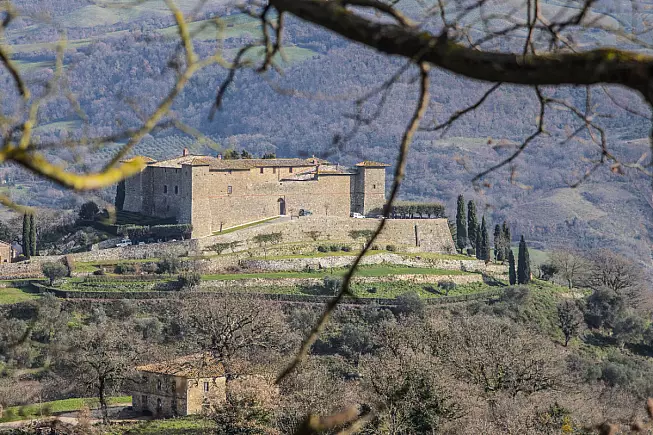 Castello di Montepò. Shutterstock_1890709204