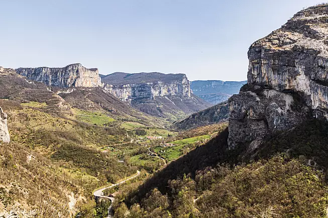 Gorges de la Bourne. Shutterstock_1953178519