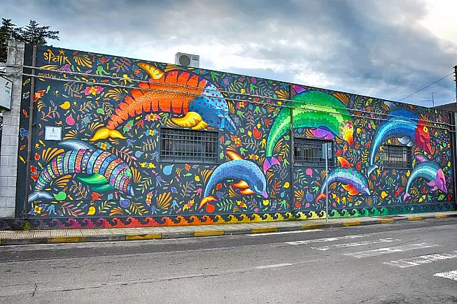 Murales di San Gavino Monreale
