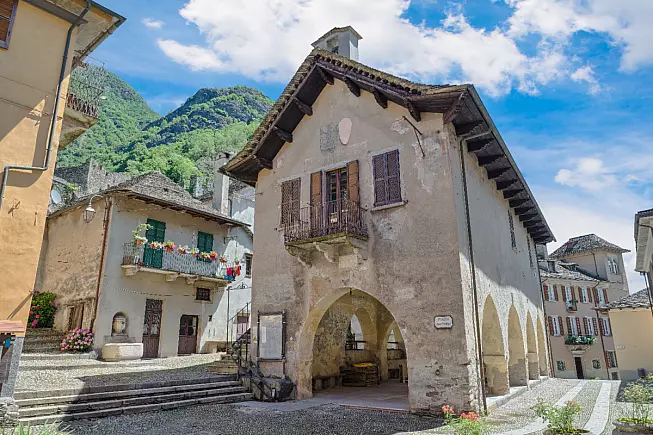 Palazzo Pretorio - Piazza Pretorio, Vogogna