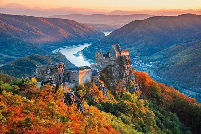 Castello di Aggstein. Aggstein, Austria