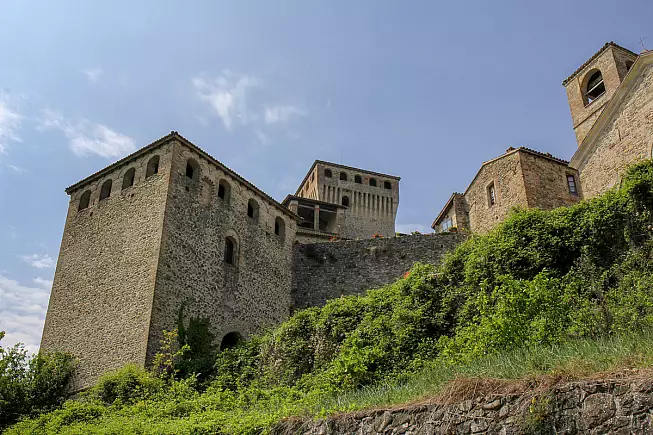 Castello di Torrechiara, particolare. Langhirano