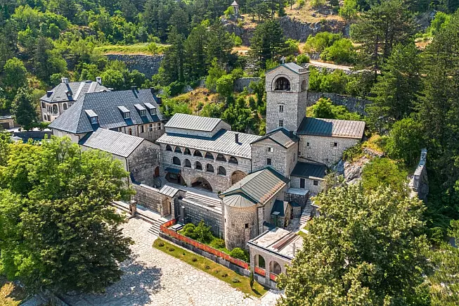 Il Monastero di Cettigne.