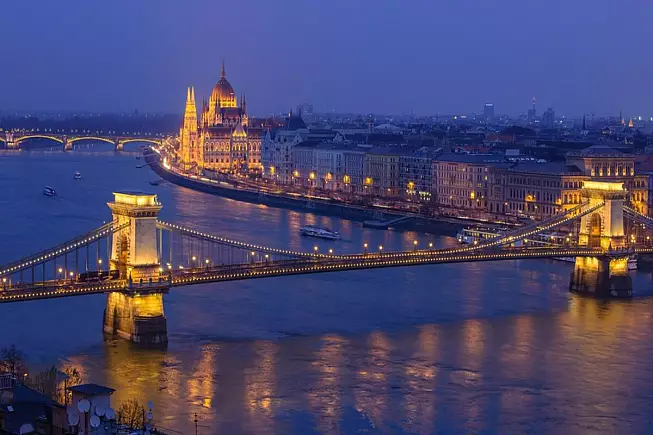 Danubio in moto, Budapest
