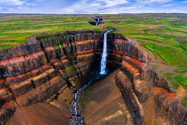 Hengifoss. Austurland, Islanda. 1389600716