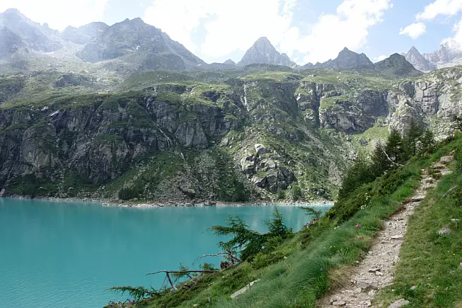 Lago di Teleccio, sponde. Shutterstock_715168720