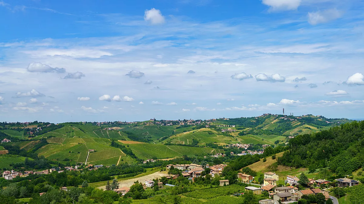Oltrepò Pavese, Stradella. Shutterstock_2343828149