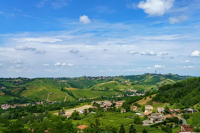 Oltrepò Pavese, Stradella. Shutterstock_2343828149