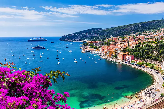 Plage des Marinieres, Villefranche-sur-Mer, Francia. 1342139165