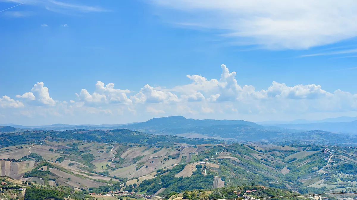 Sella di Ariano. Vista dal Castello Normanno di Ariano Irpino