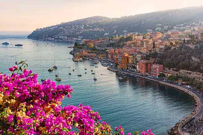 Villafranca Marittima, o Villefranche-sur-Mer. Shutterstock_2471904157