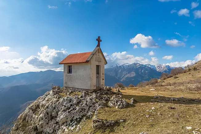 Antrodoco, affaccio panoramico dal Monte Giano