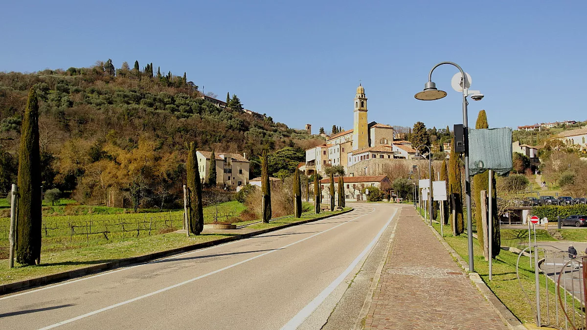 Arquà Petrarca, Colli Euganei, Padova. Shutterstock_2583782547