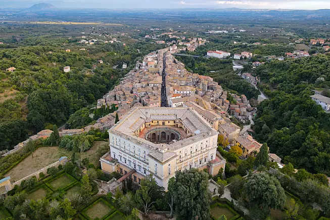 Caprarola, Palazzo Farnese, provincia di Viterbo. Shutterstock_2063265665