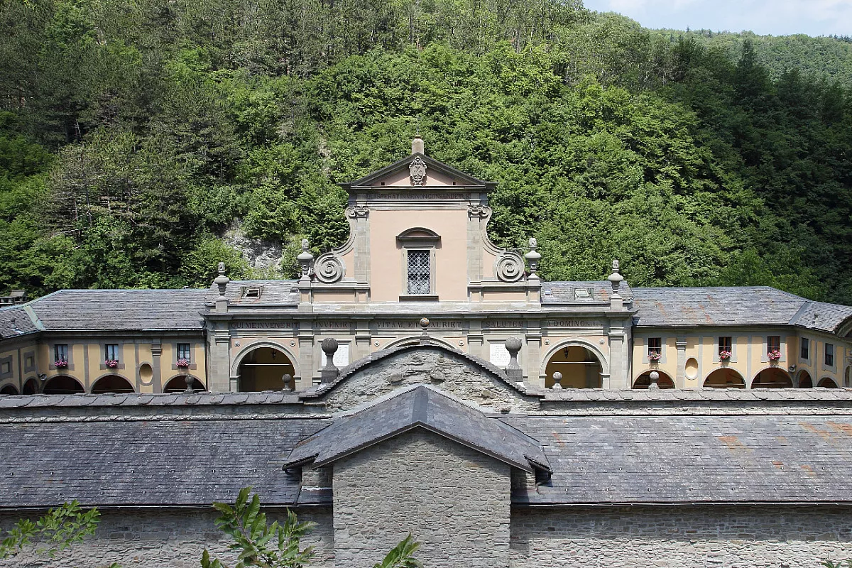 Castiglione dei Pepoli, Santuario della Madonna di Bocca di Rio, Baragazza. Shutterstock_204193591