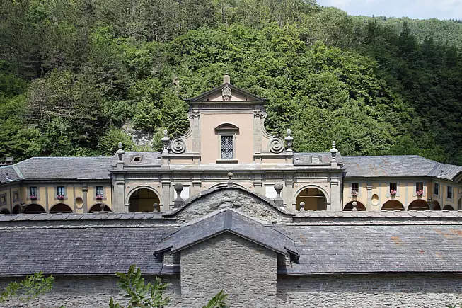 Castiglione dei Pepoli, Santuario della Madonna di Bocca di Rio, Baragazza. Shutterstock_204193591