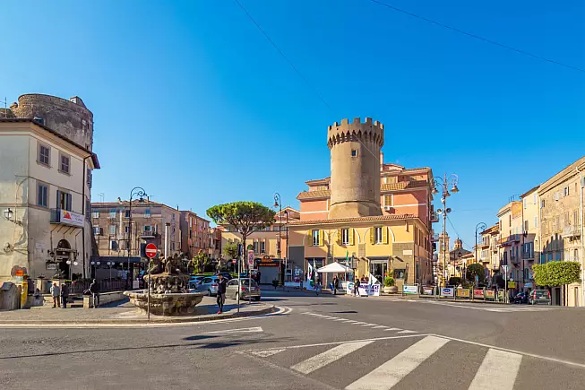 Fontana dei Mori, Marino, Francigena del Sud