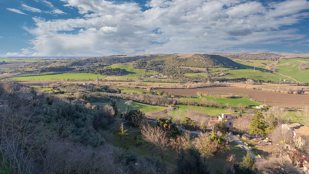 Maremma Laziale, Belvedere della Ripa, Tarquinia, Viterbo. Shutterstock_2488202749