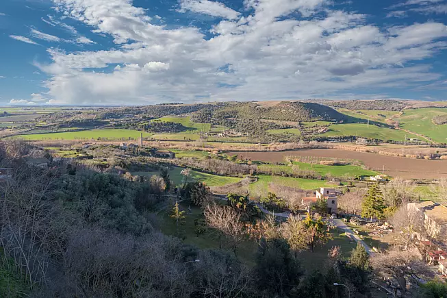 Maremma Laziale, Belvedere della Ripa, Tarquinia, Viterbo. Shutterstock_2488202749
