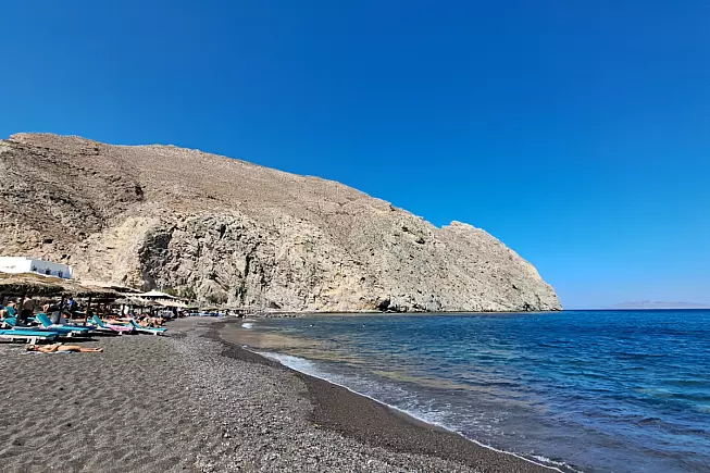 Paralia Perissa, Perissa Black Sand Beach