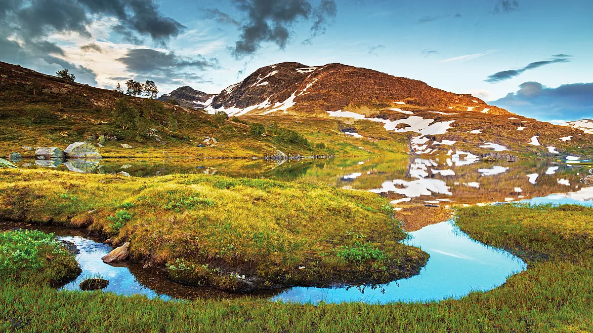 Parco nazionale Hardangervidda, Norvegia. Shutterstock_637029757